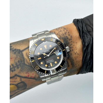 Custom Seiko Mod • Fauxtina Scubamaster Submariner • 40mm